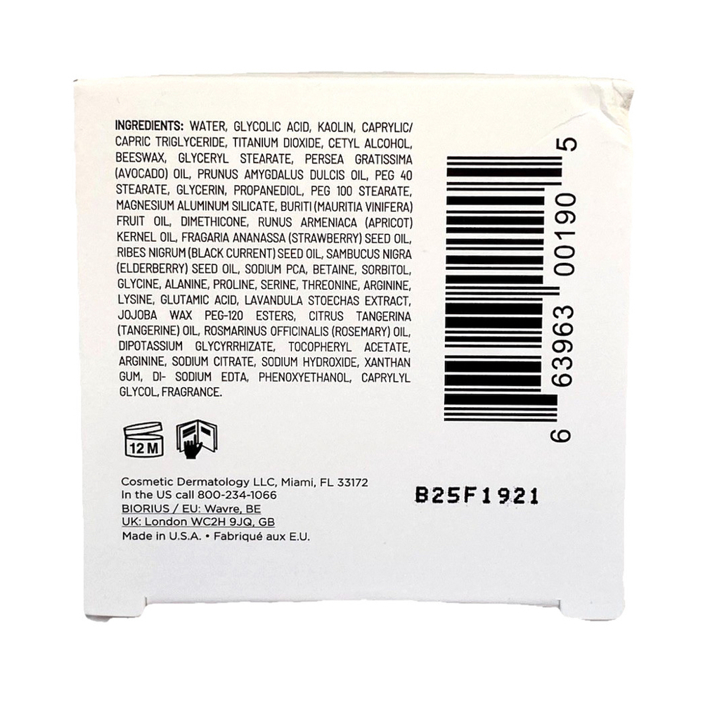 Dr. B Lab Glycolic Acid Renewal Mask - BNIB - MSRP $52 - Picture 9 of 9